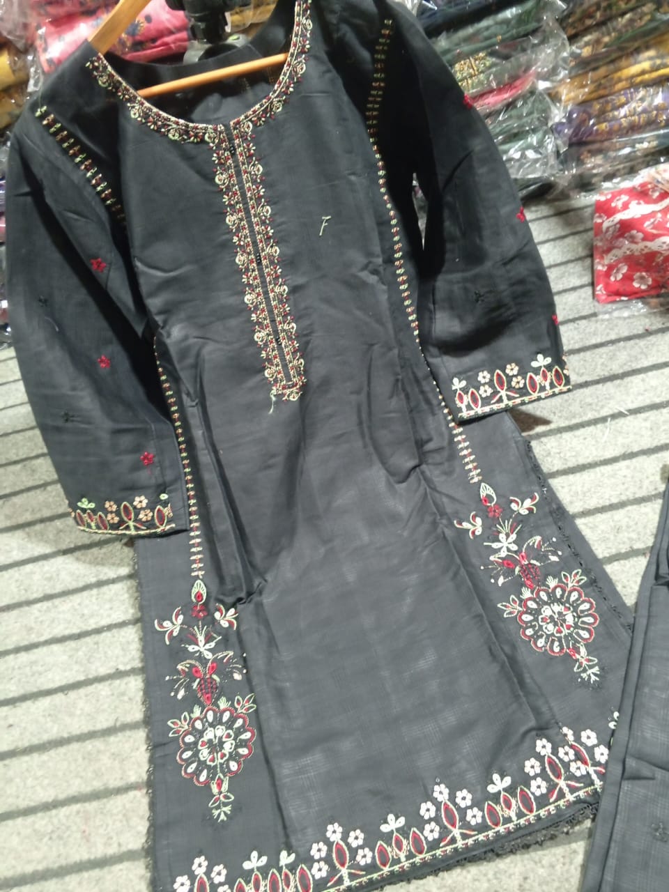 Doriya cotton 2pcs suit summer Eid collection