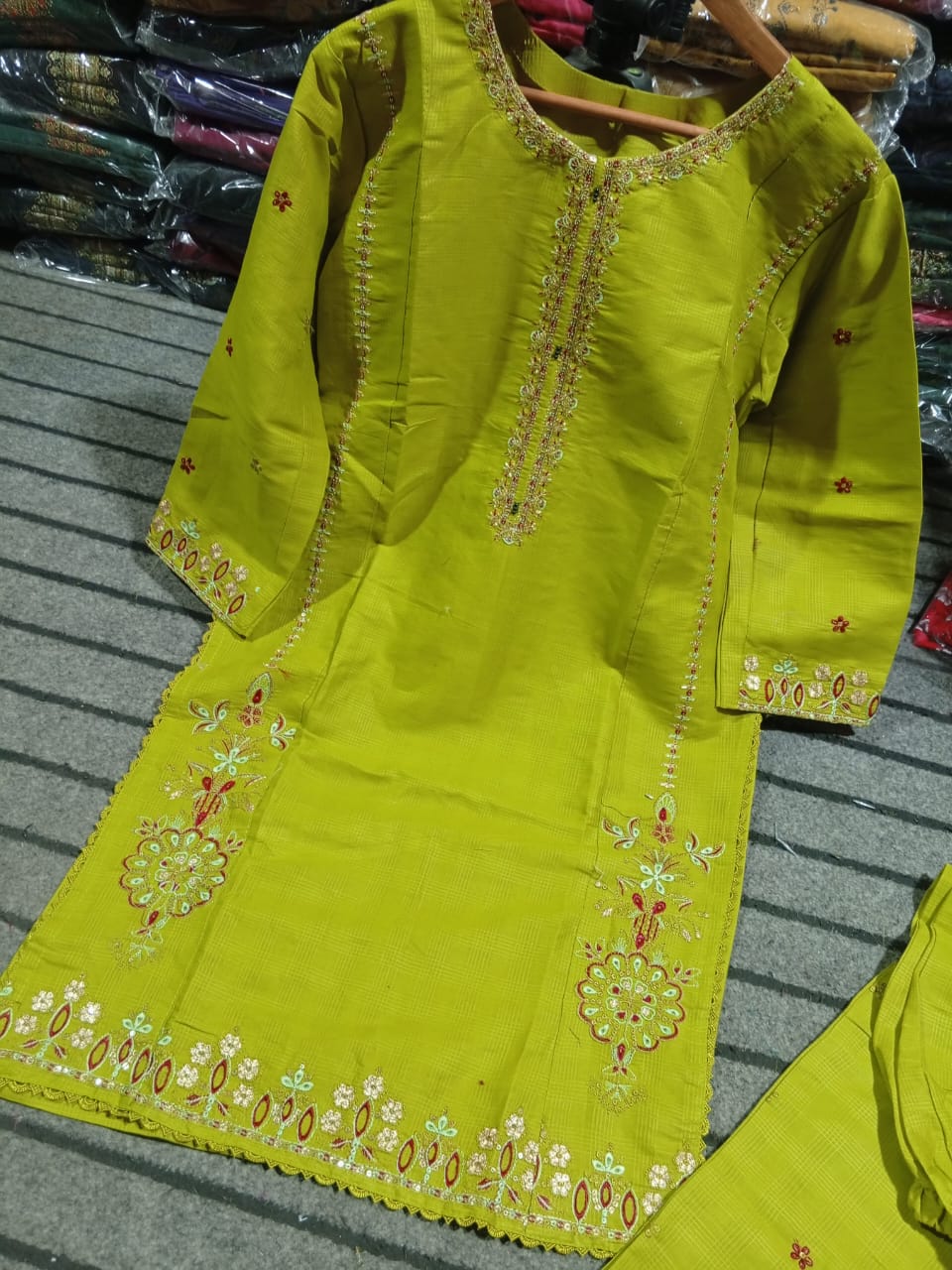 Doriya cotton 2pcs suit summer Eid collection