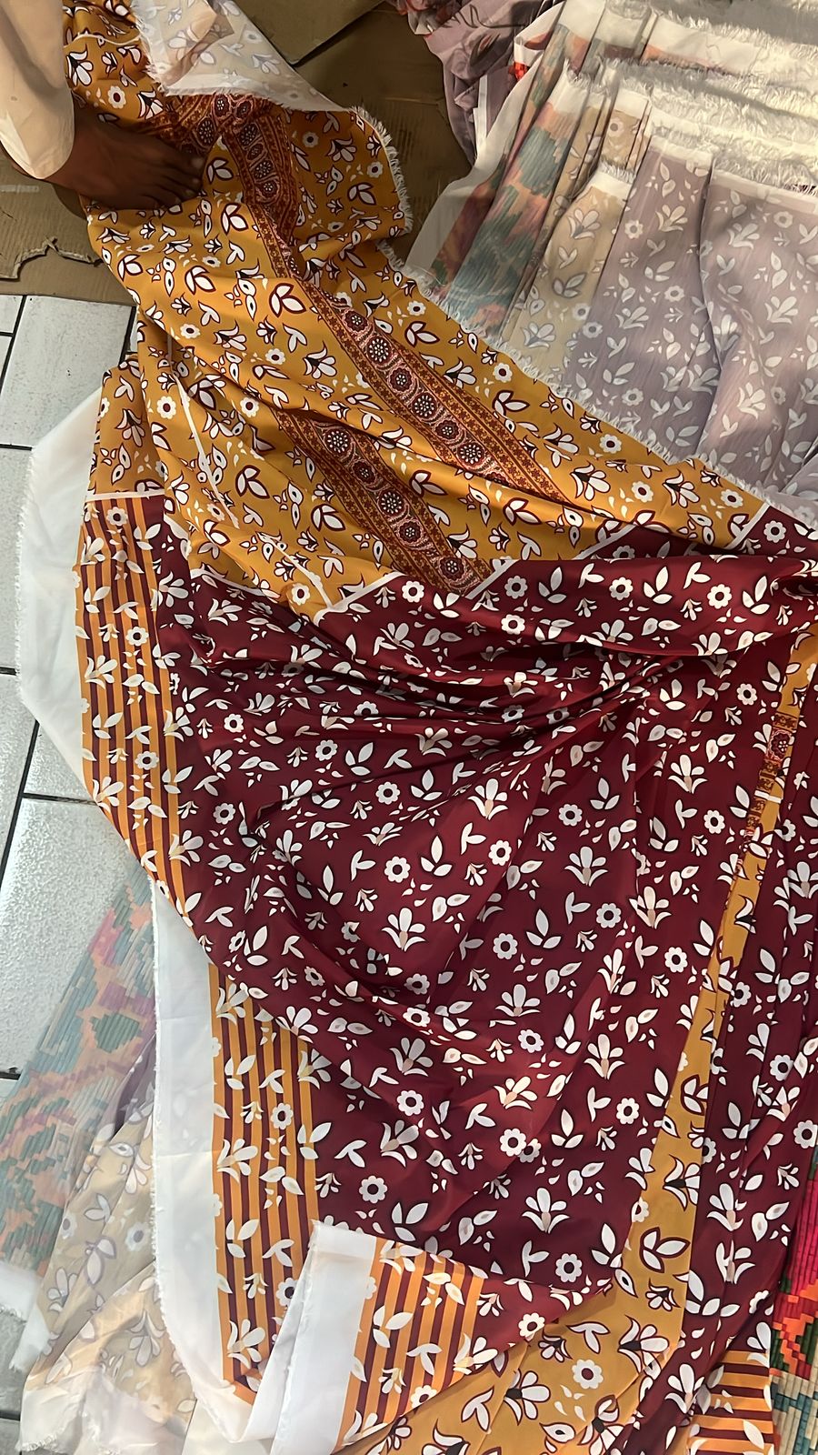 DIGITAL rang ja 3PC SUIT WITH FARSI SALWAR Al jannat collection