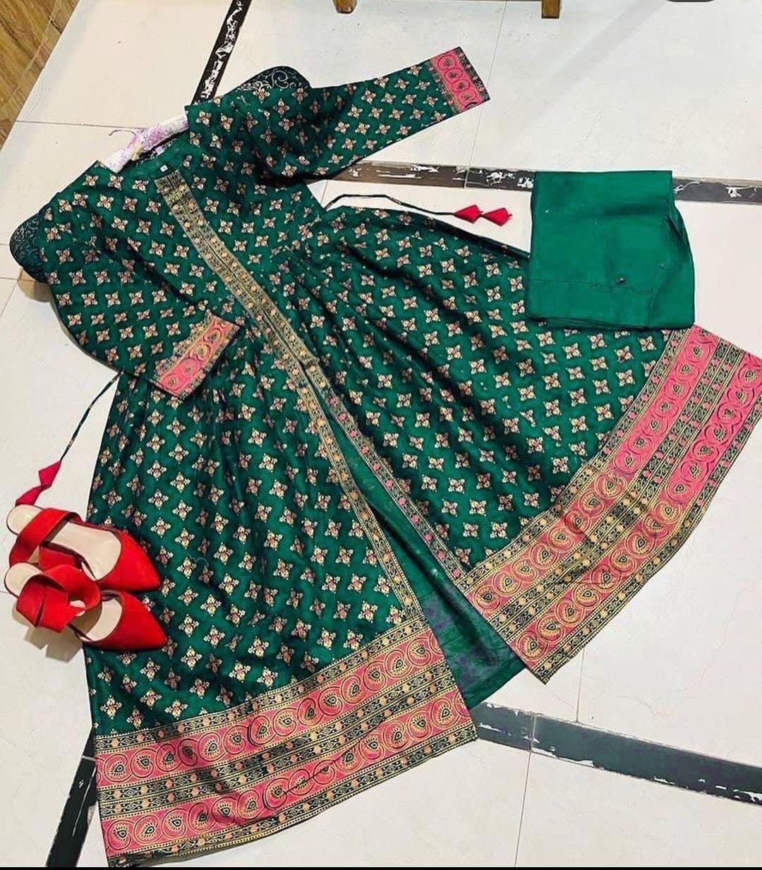 Open Maxi Katan Silk (3-Piece Set)