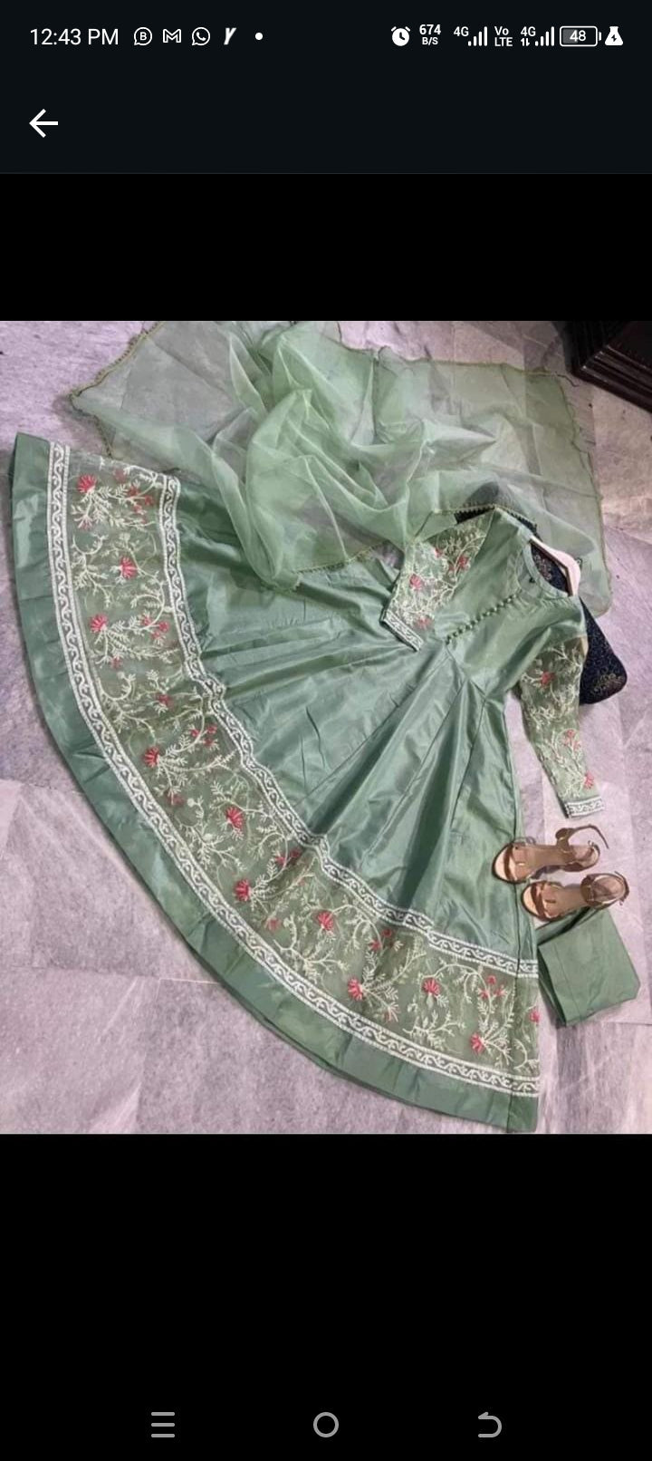 Pach maxi dress 👗 3pcs suit