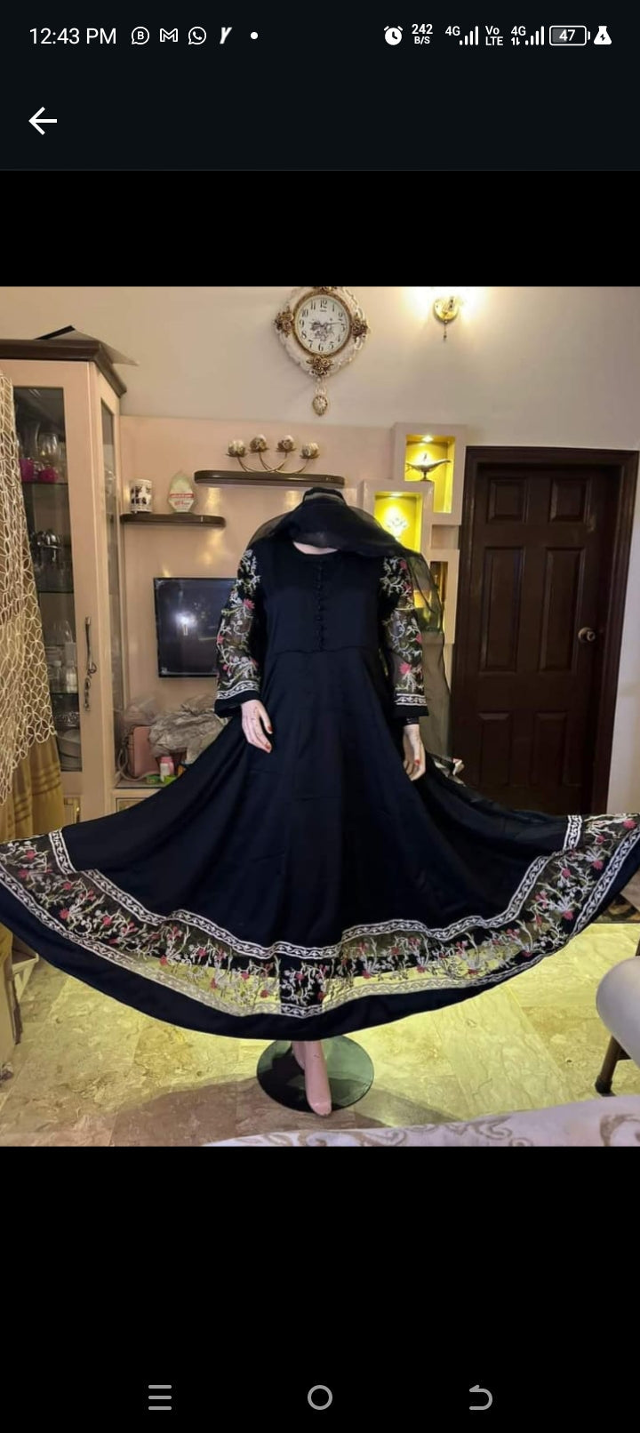 Pach maxi dress 👗 3pcs suit
